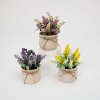 Assorted Faux Wild Flower Arrangement in Ceramic Pot