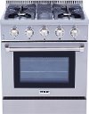 HRD3088U Thor 30 Inch Professional Dual Fuel Convection Range - Stainless Steel