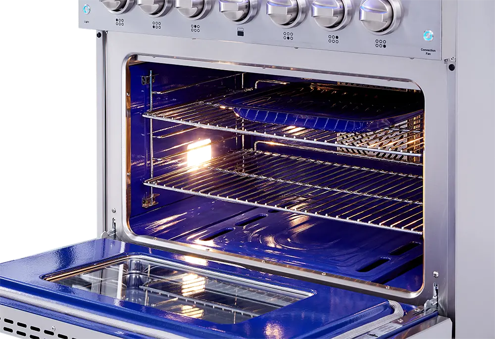 HRD3606U Thor 36 Inch Professional Dual Fuel Convection Range - Stainless Steel-6