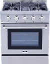 HRG3080U Thor 4.2 cu ft Professional Gas Range - Stainless Steel