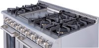 HRG4808U Thor 48 Inch Professional Gas Range - Stainless Steel-3