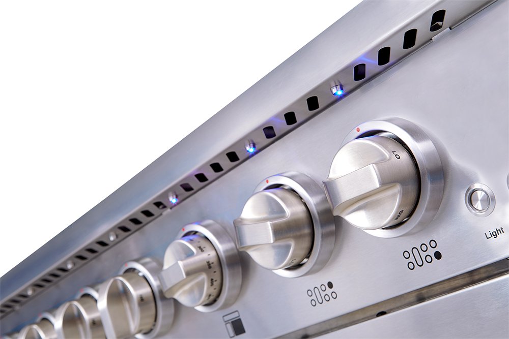 HRG4808U Thor 48 Inch Professional Gas Range - Stainless Steel-5