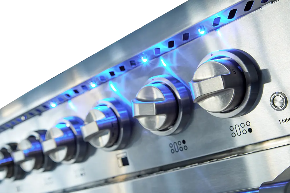 HRG4808U Thor 48 Inch Professional Gas Range - Stainless Steel-6