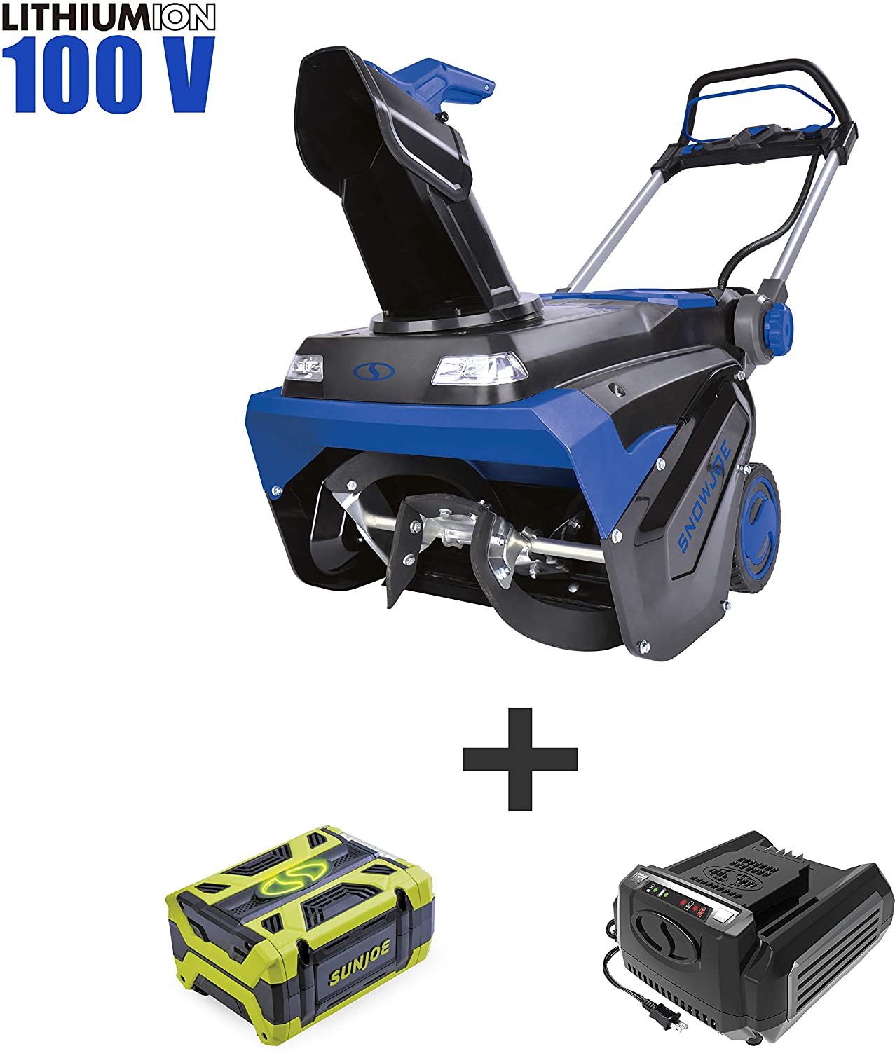 ION100V-21SB Snow Joe 100 Volt iONPRO 21 inch Cordless Snow Blower-2