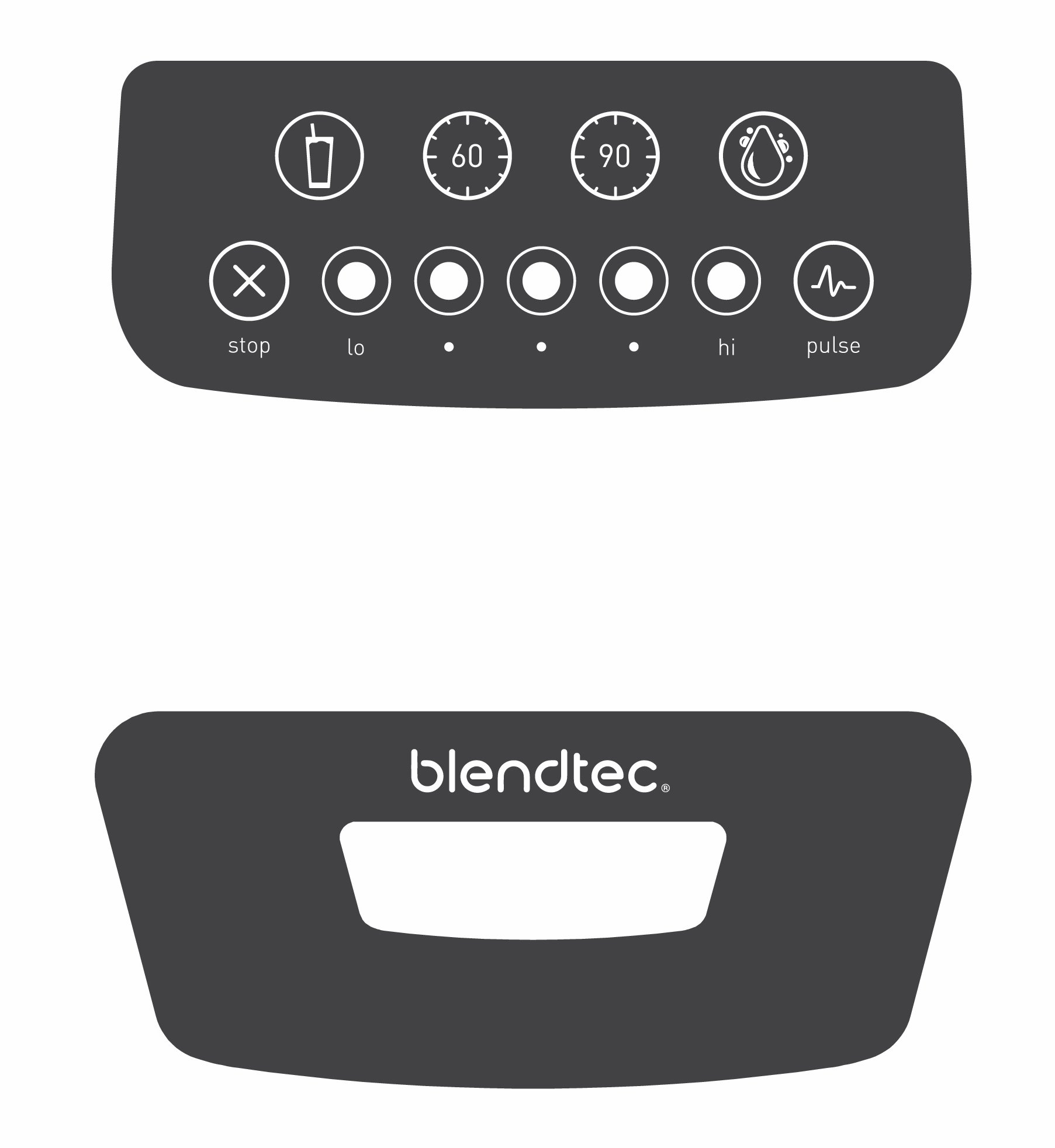 C575A2321A-A1AP1D BlendTec Classic 575 Blender - Blue-2