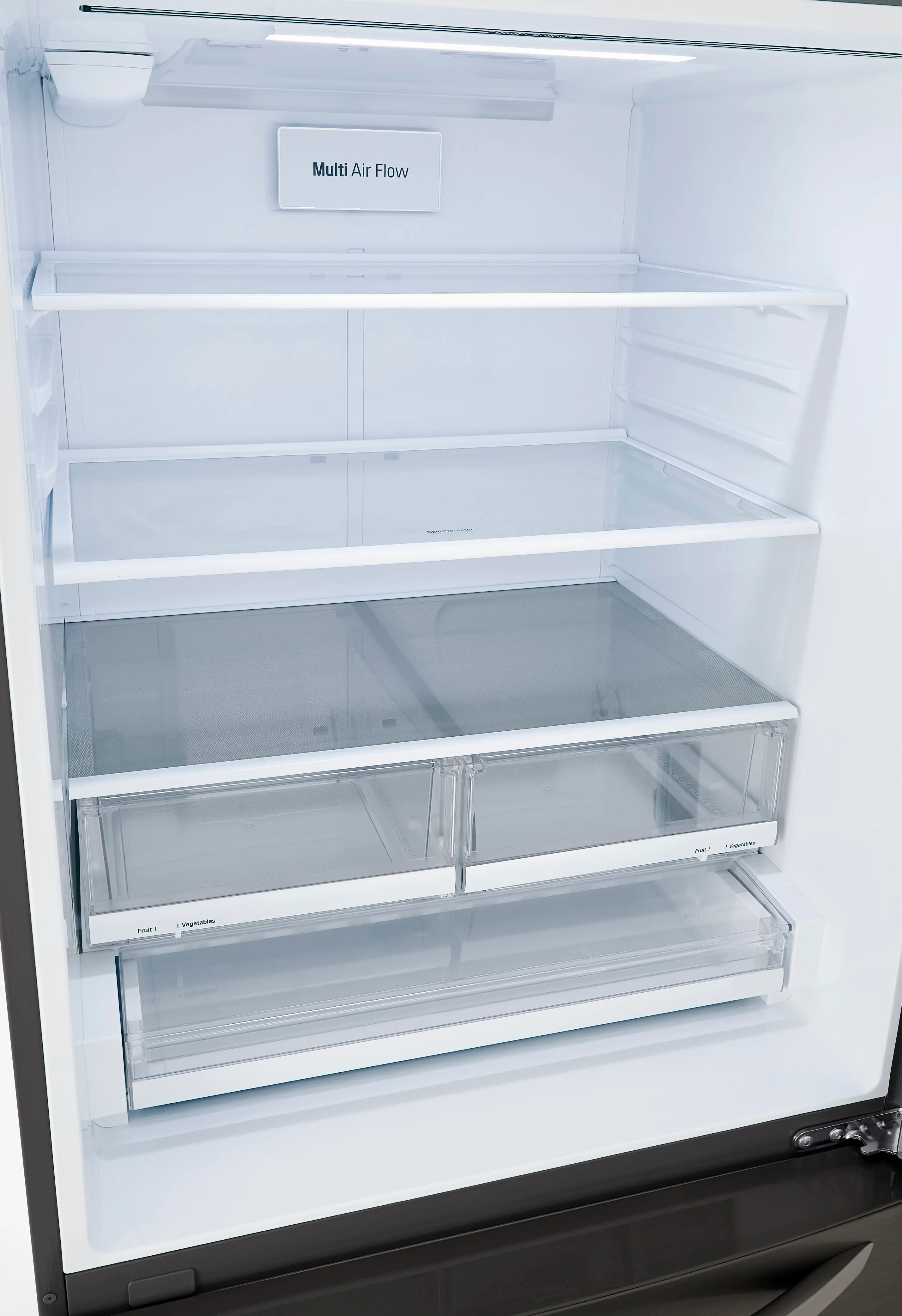 LRDCS2603D LG 25.5 cu ft Bottom Freezer Refrigerator - Black Stainless Steel-3