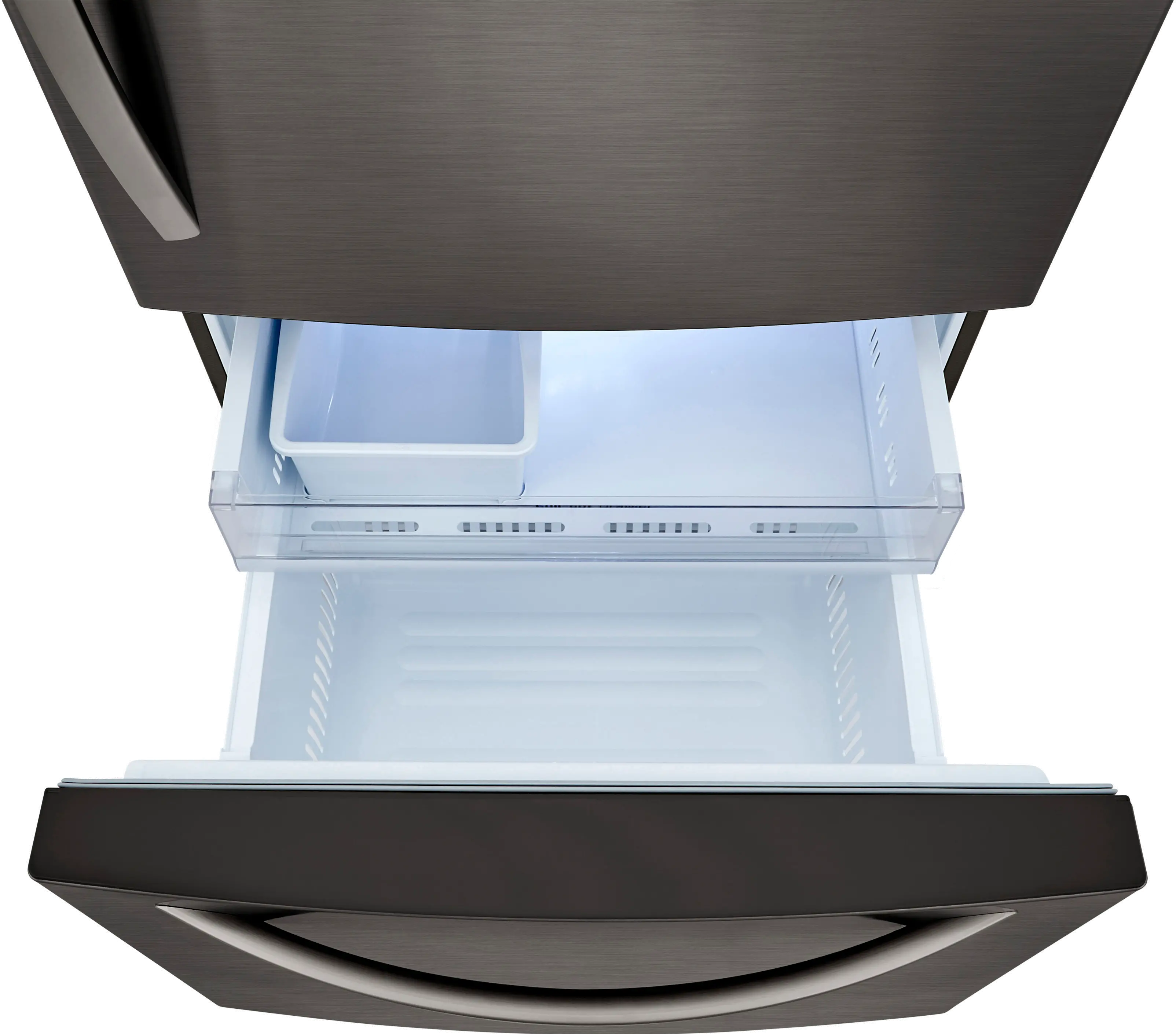 LRDCS2603D LG 25.5 cu ft Bottom Freezer Refrigerator - Black Stainless Steel-8