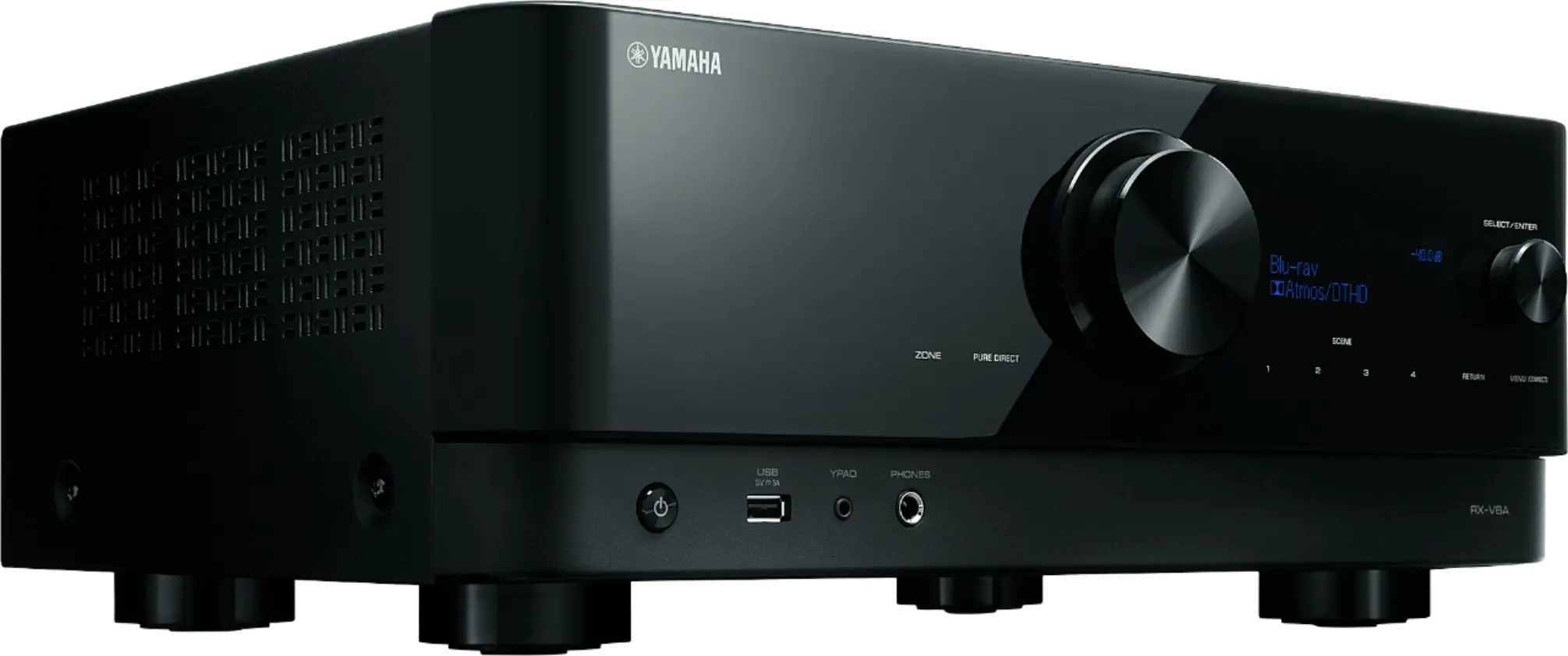 RX-V6A Yamaha RX-V6A 7.2ch AV Receiver with 8K HDMI and MusicCast-2