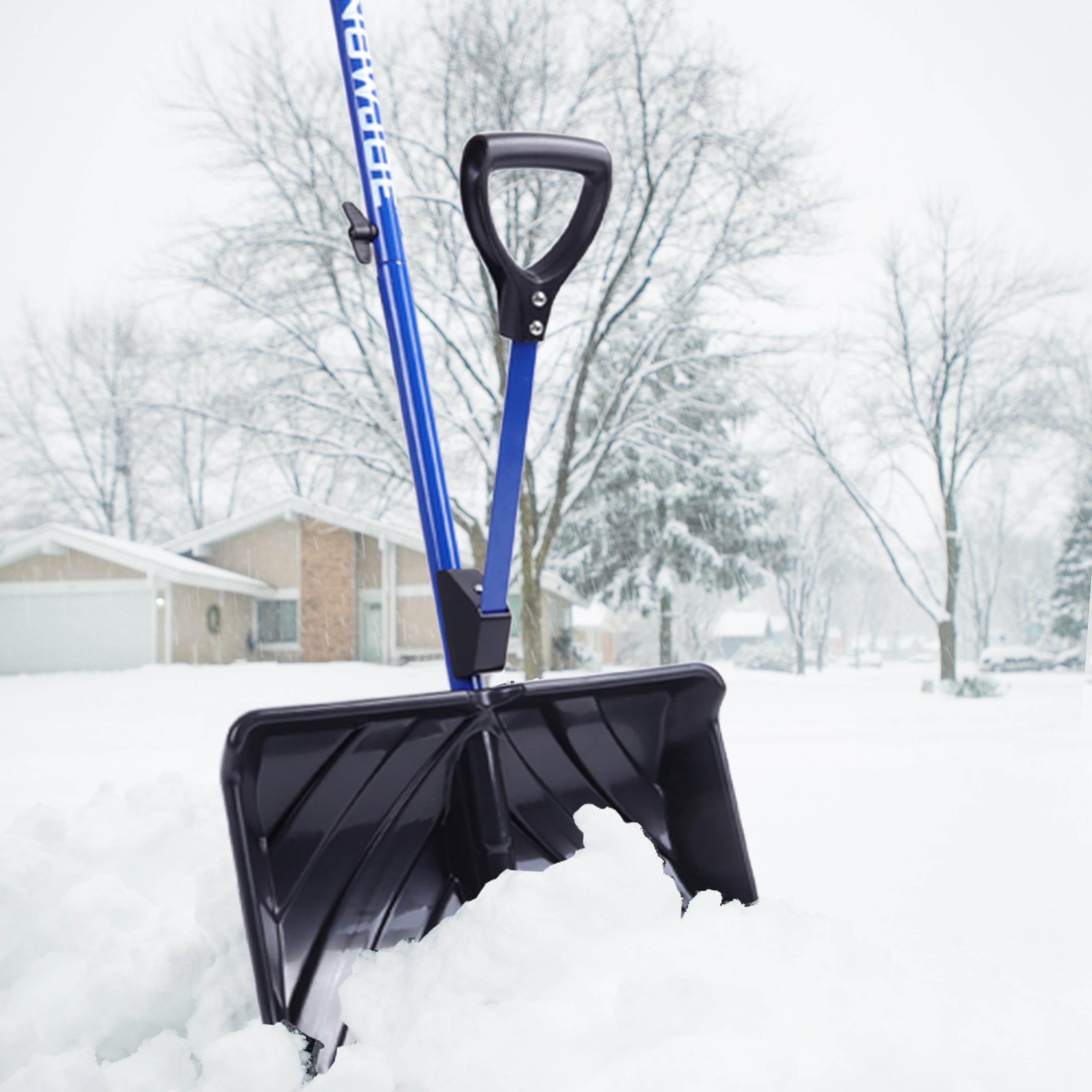 SJ-SHLV20 Snow Joe Shovelution Back Saving Snow Shovel-3
