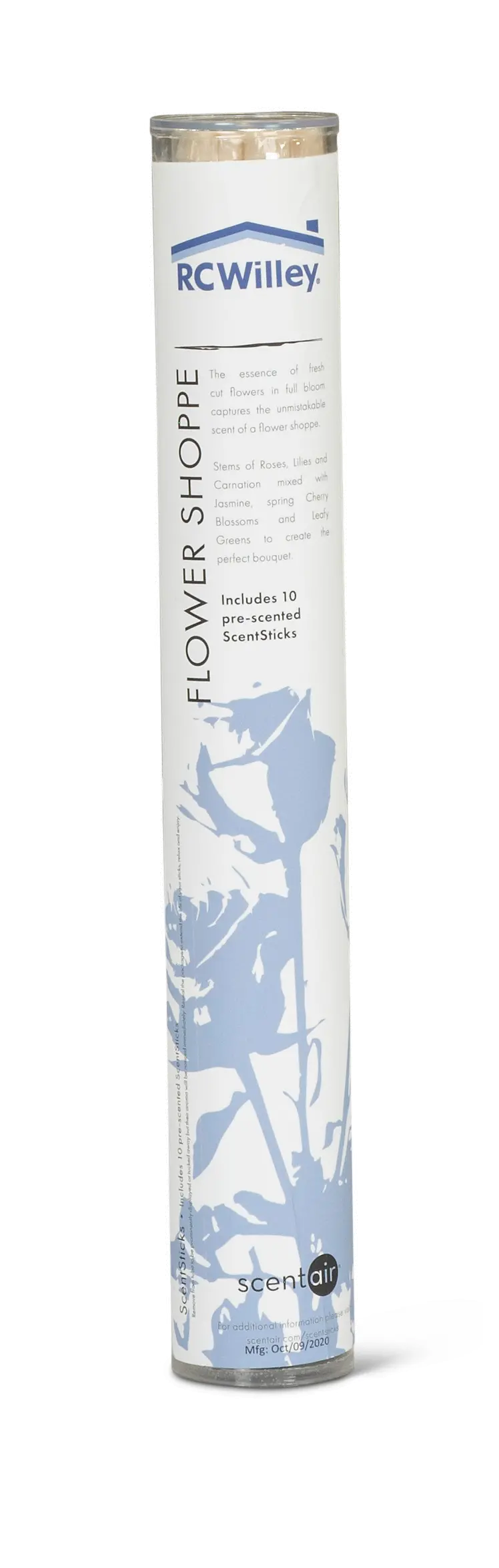 Flower Shoppe 10 Piece Pre-Scented Sticks with Vase-2