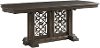 Clearance Traditional Chocolate Brown Counter Height Dining Room Table - Cate