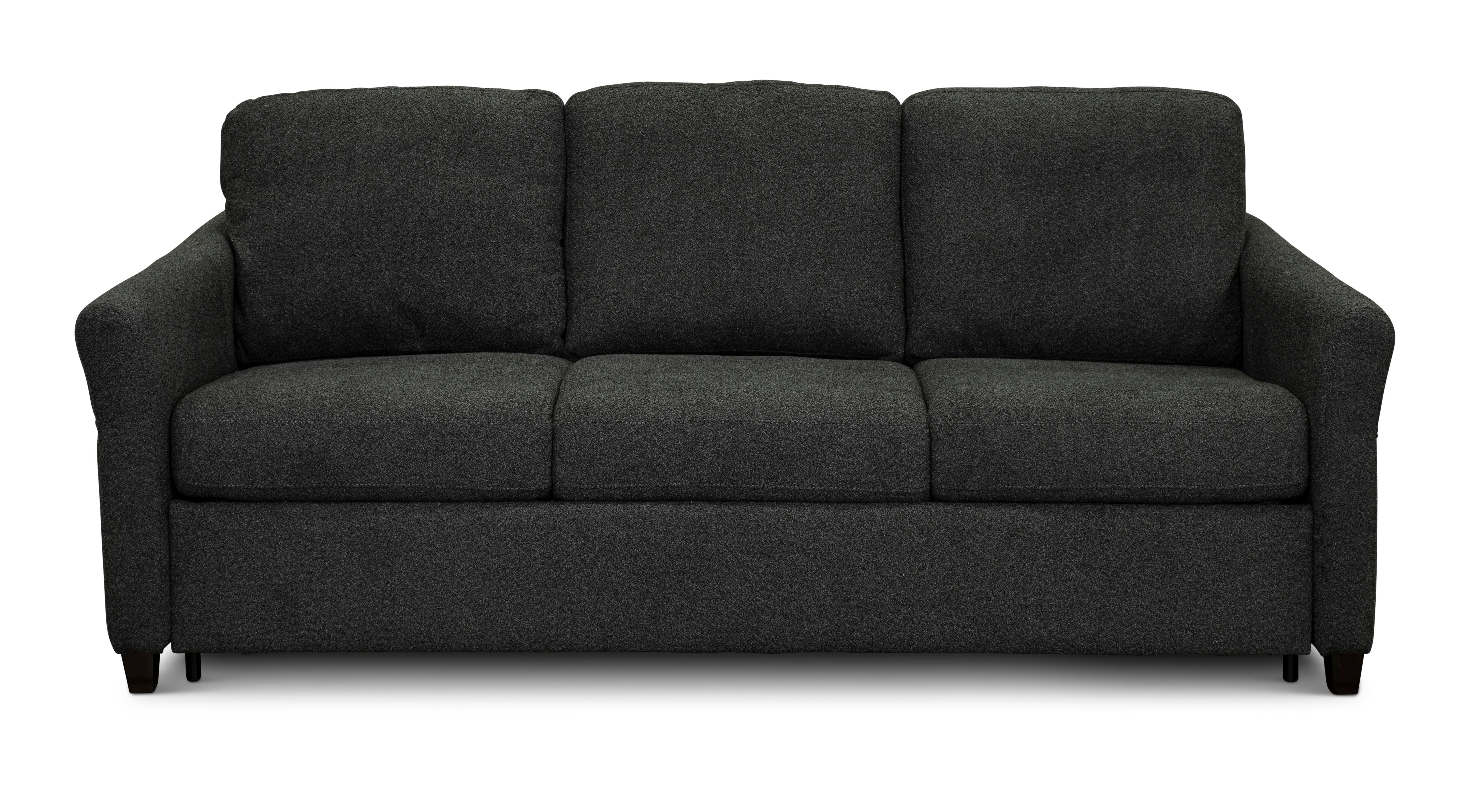 Cloud Z Steel Dark Gray Queen Convertible Sofa Bed-1