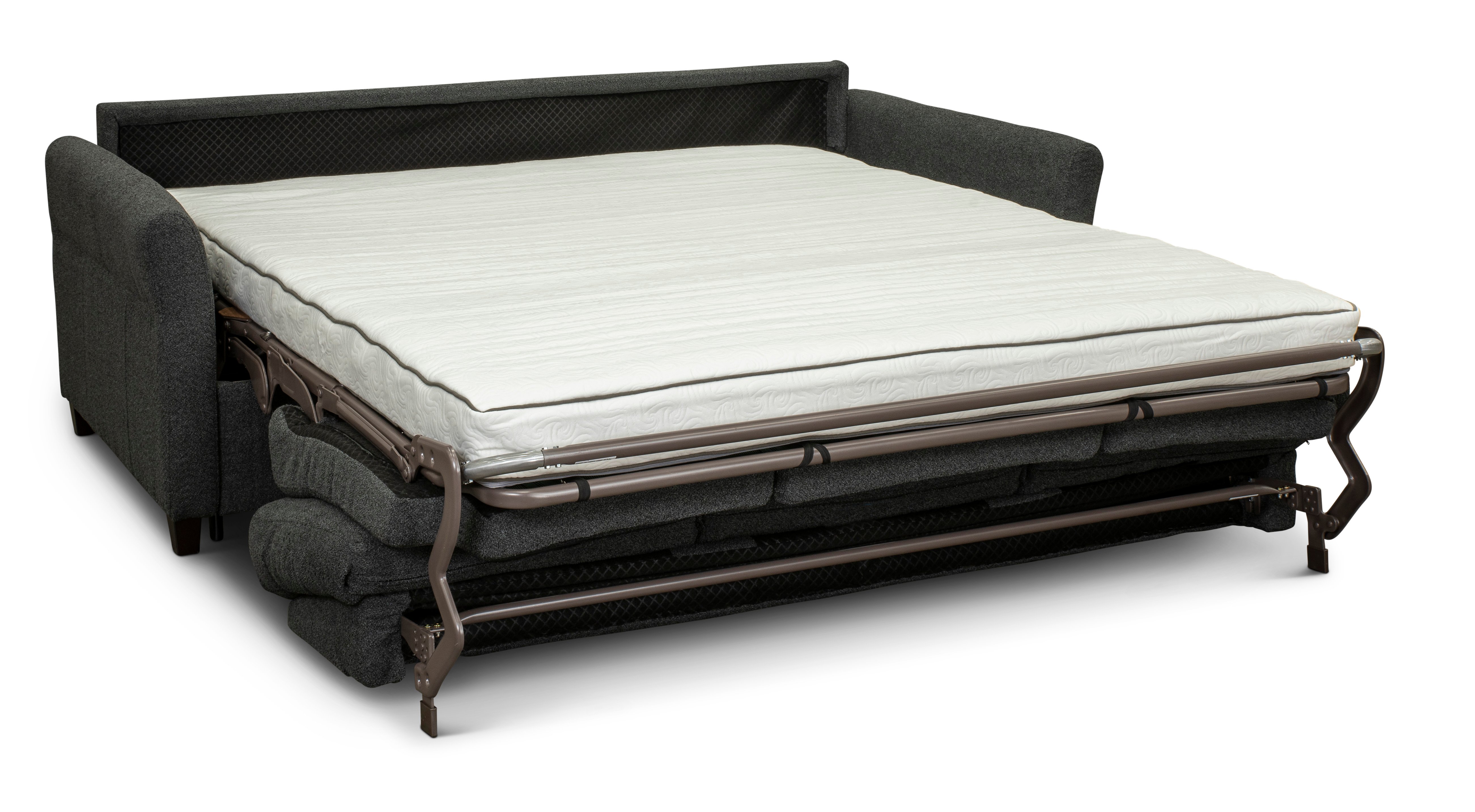 Cloud Z Steel Dark Gray Queen Convertible Sofa Bed-5