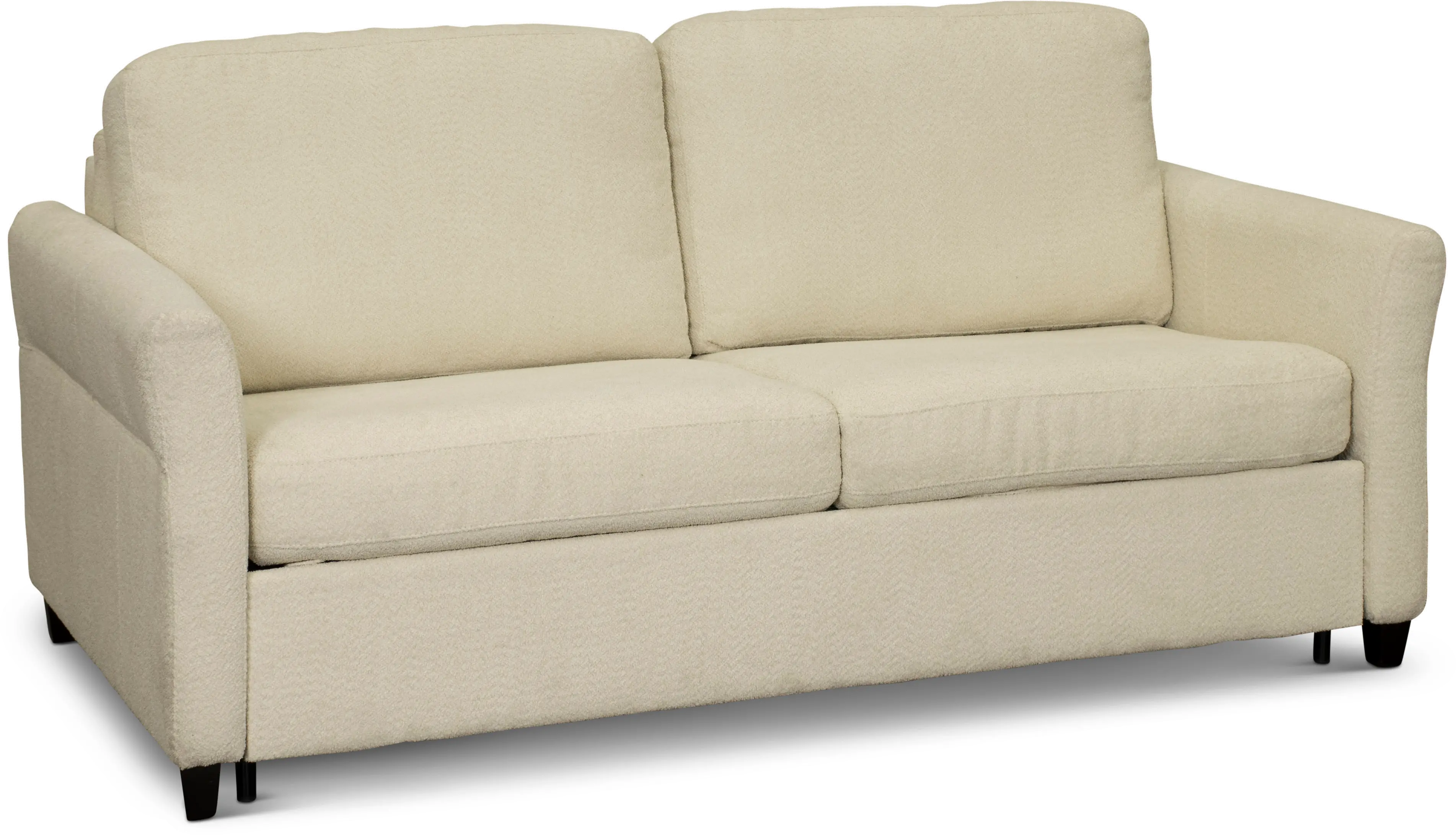 Cloud Z Natural Cream Full Convertible Sofa Bed-2