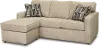 Norris Jute Beige Queen Sleeper Sofa with Ottoman