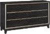 Contemporary Ebony Black Dresser - Draven