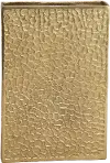 15 Inch Gold Metal Griffin Vase