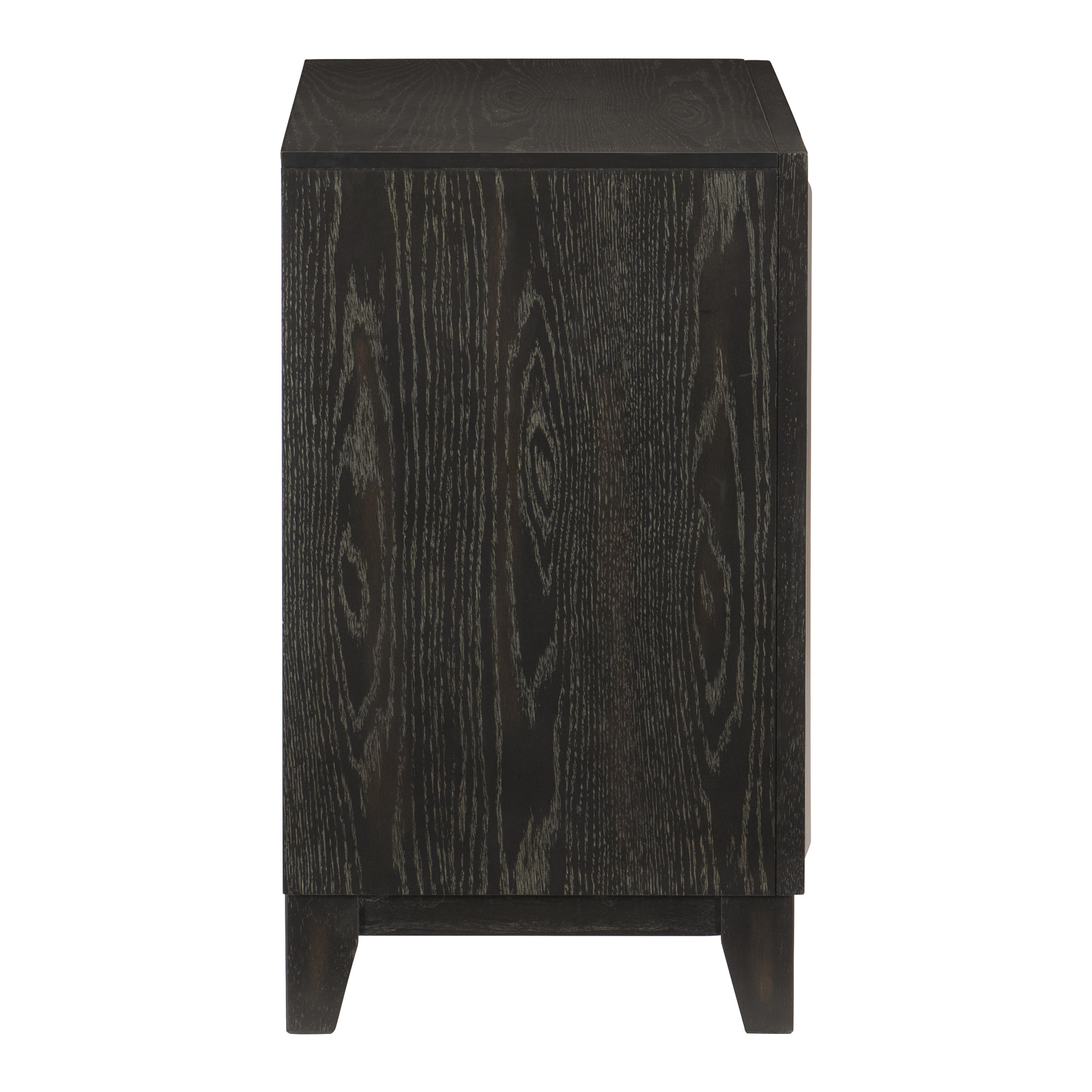 Contemporary Ebony 4 Piece King Bedroom Set - Draven-4