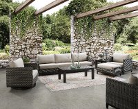 Ash Gray Patio Sofa - Nevis-2
