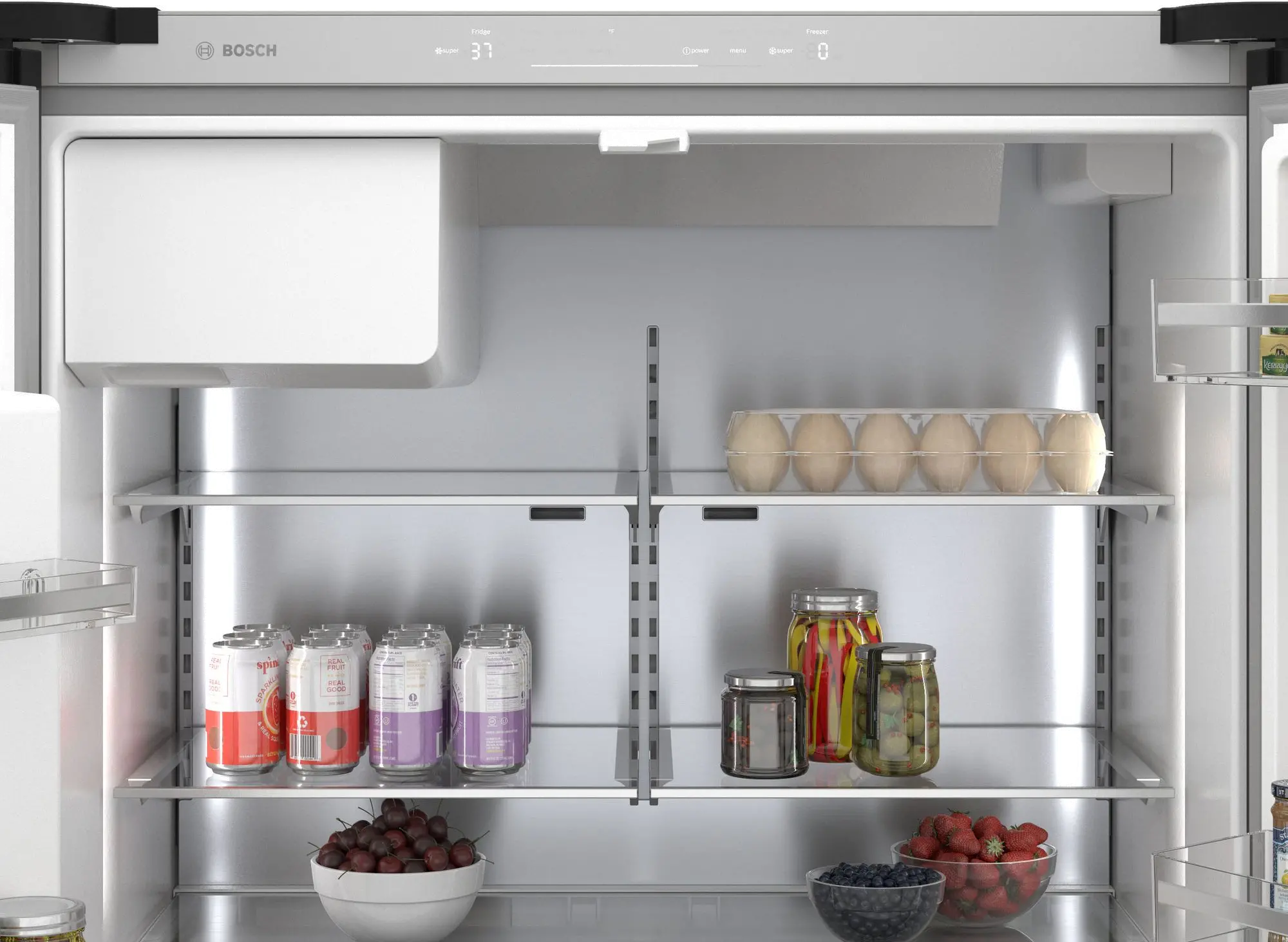 B36CD50SNB Bosch 21.6 cu ft French Door Refrigerator - Black Stainless Steel-7