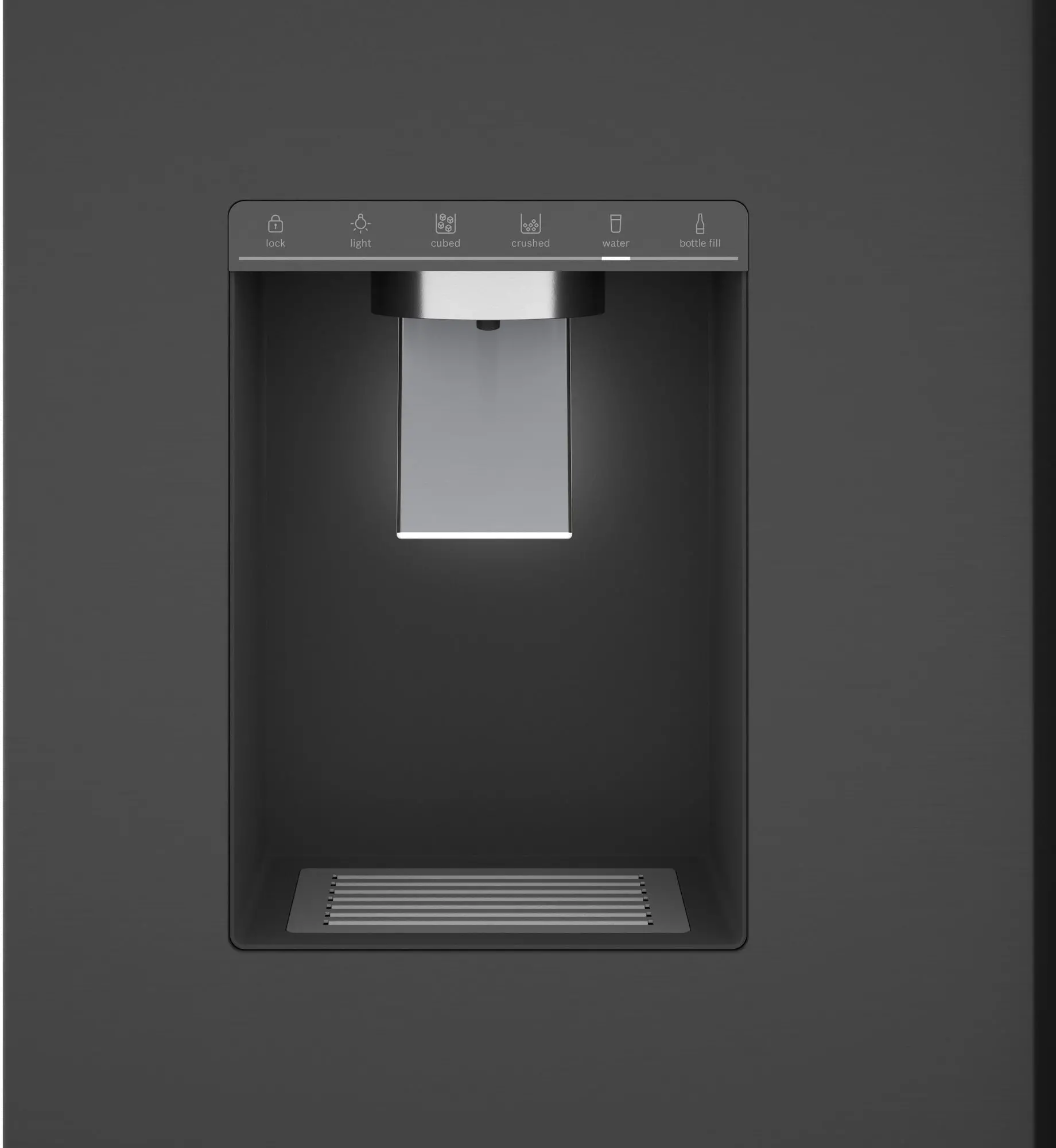 B36CD50SNB Bosch 21.6 cu ft French Door Refrigerator - Black Stainless Steel-8