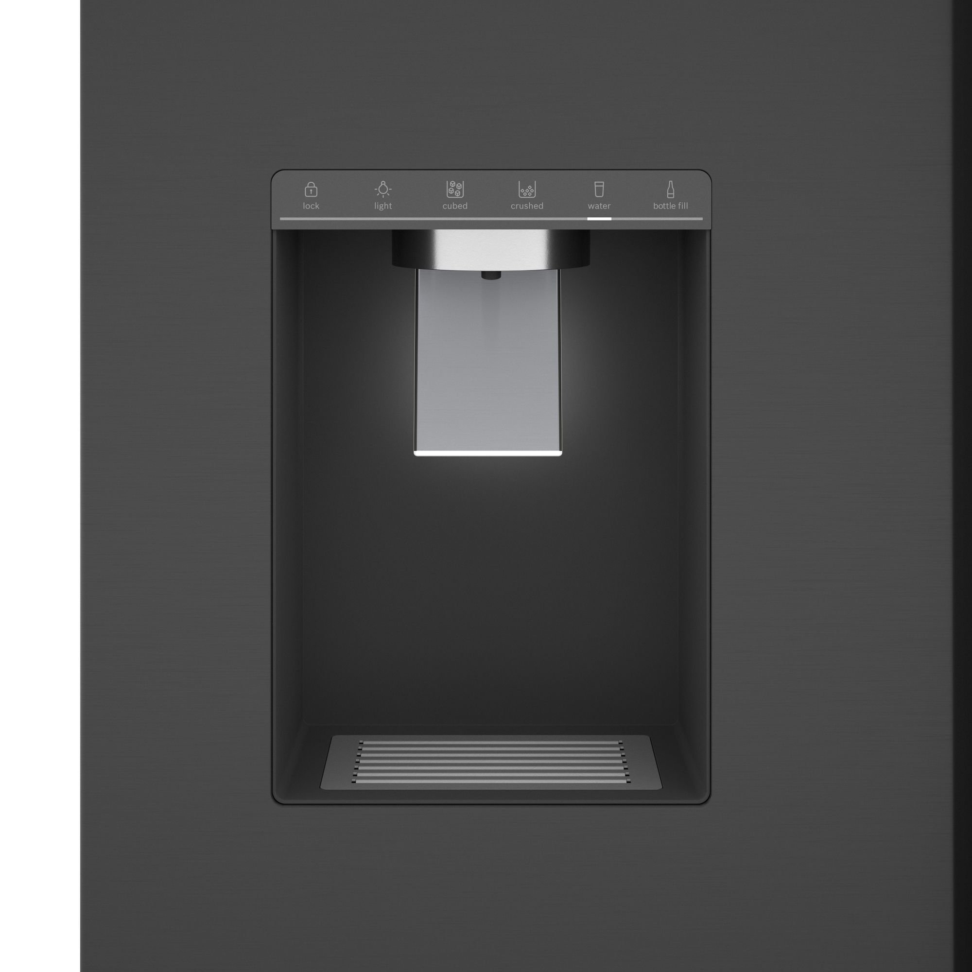 B36CD50SNB Bosch 36 Inch 500 Series French Door Refrigerator - 21.6 cu. ft. Black Stainless Steel-8
