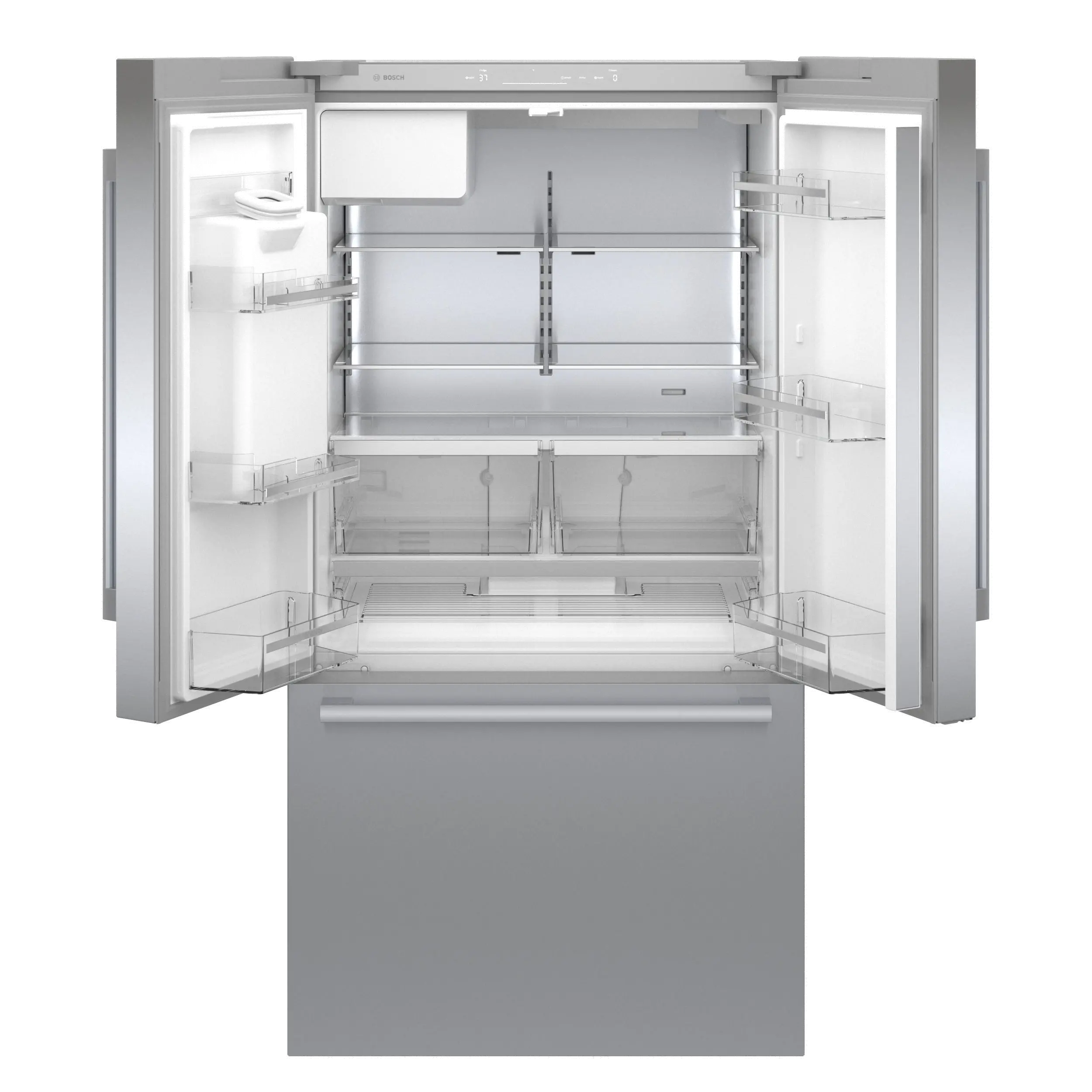 B36CD50SNS Bosch 21.6 cu ft French Door Refrigerator - Counter Depth Stainless Steel-6