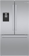 B36CD50SNS Bosch 36 Inch 500 Series French Door Refrigerator - 21.6 cu. ft. Easy Clean Stainless Steel