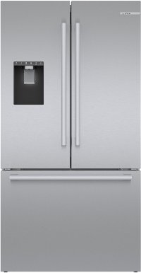 B36CD50SNS Bosch 36 Inch 500 Series French Door Refrigerator - 21.6 cu. ft. Easy Clean Stainless Steel