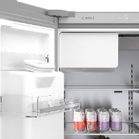 B36CD50SNS Bosch 36 Inch 500 Series French Door Refrigerator - 21.6 cu. ft. Easy Clean Stainless Steel-3