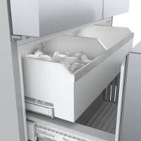 B36CD50SNS Bosch 36 Inch 500 Series French Door Refrigerator - 21.6 cu. ft. Easy Clean Stainless Steel-5