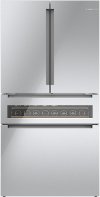 B36CL81ENG Bosch 800 Series Smart French Door Refrigerator with Refreshment Center - 21 cu. ft., Stainless Steel