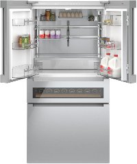 B36CL81ENG Bosch 800 Series Smart French Door Refrigerator with Refreshment Center - 21 cu. ft., Stainless Steel-3