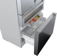 B36CL81ENG Bosch 800 Series Smart French Door Refrigerator with Refreshment Center - 21 cu. ft., Stainless Steel-6