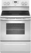 WFE320M0EW Whirlpool 30 Inch Electric Range - 4.8 cu. ft., White