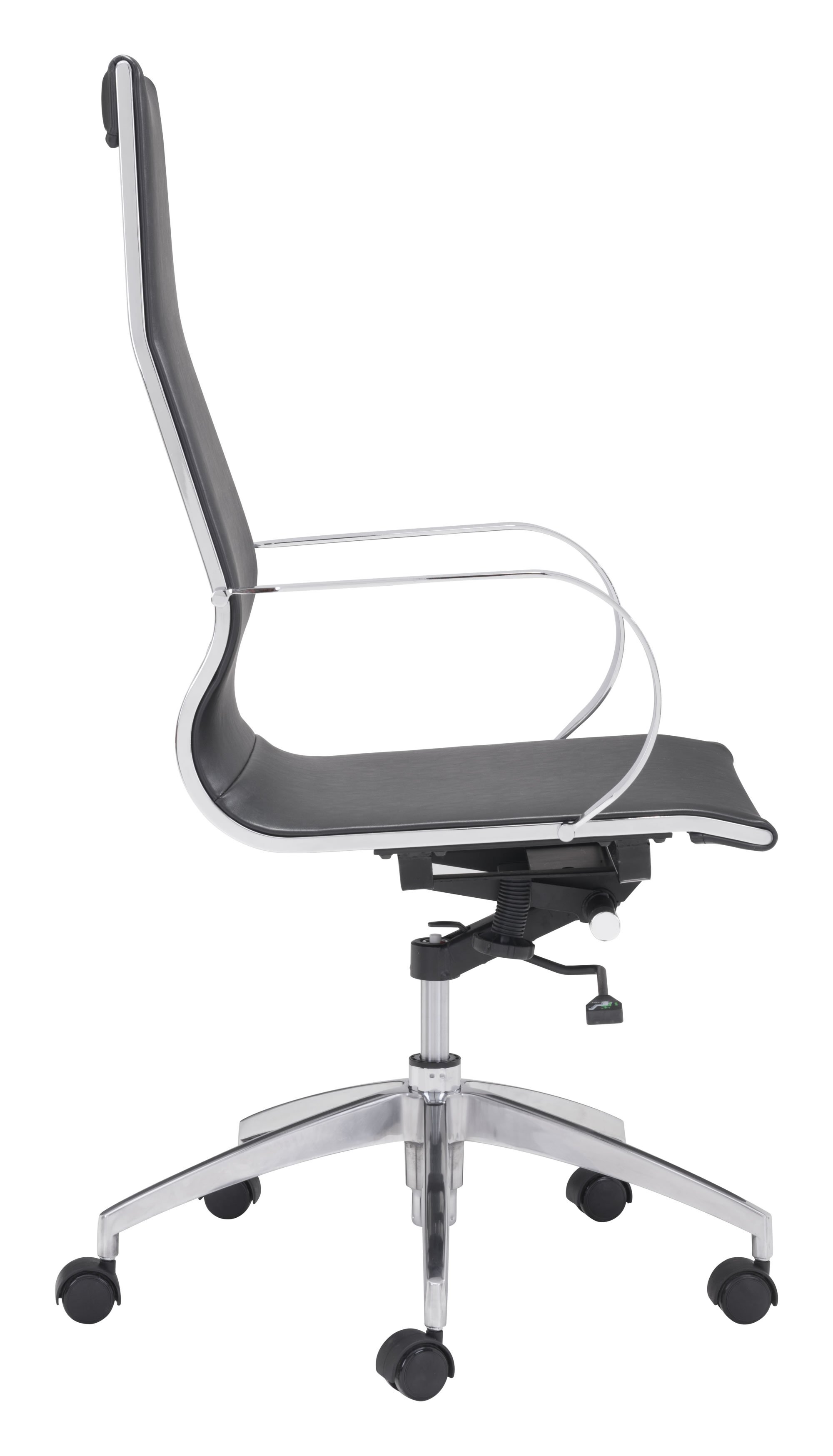 Black High Back Office Chair - Glider-2