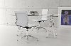 Contemporary White Conference Chair - Glider