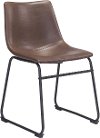 Vintage Brown Dining Room Chair (Set of 2) - Smart