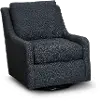 Sugar Shack Navy Blue Swivel Glider Chair