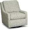 Sugar Shack Gray Swivel Glider Chair
