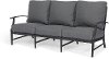 Contemporary Gray Patio Sofa - West Lake