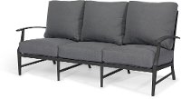 Contemporary Gray Patio Sofa - West Lake