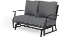 West Lake Gray Patio Gliding Loveseat