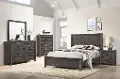 Adelaide Charcoal Gray 4 Piece Full Bedroom Set