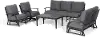 West Lake Gray Patio Glider Chair
