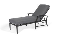 West Lake Contemporary Gray Patio Chaise Lounge
