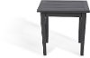 Contemporary Gray Patio End Table - West Lake