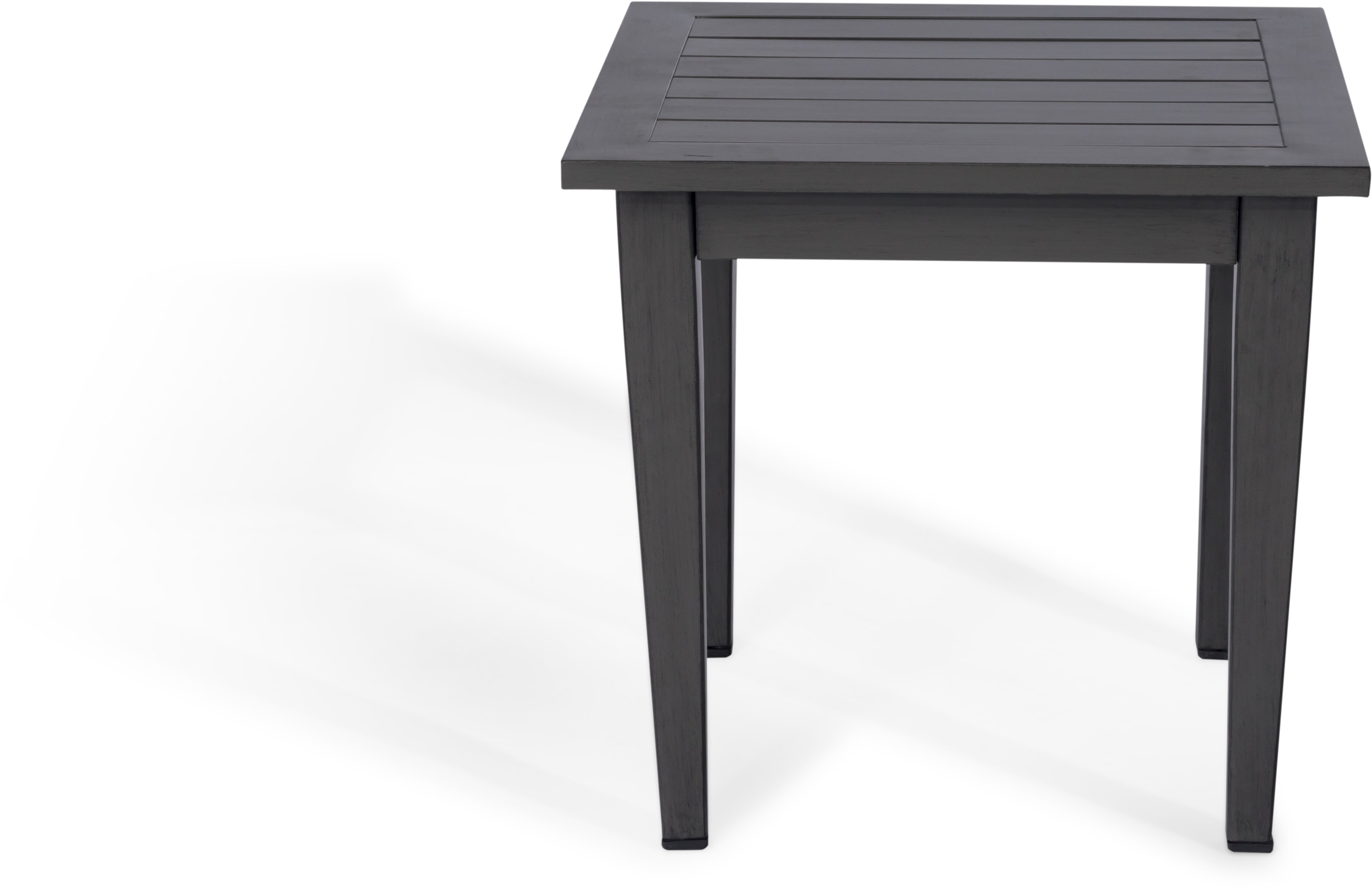 West Lake Contemporary Gray Patio End Table-1
