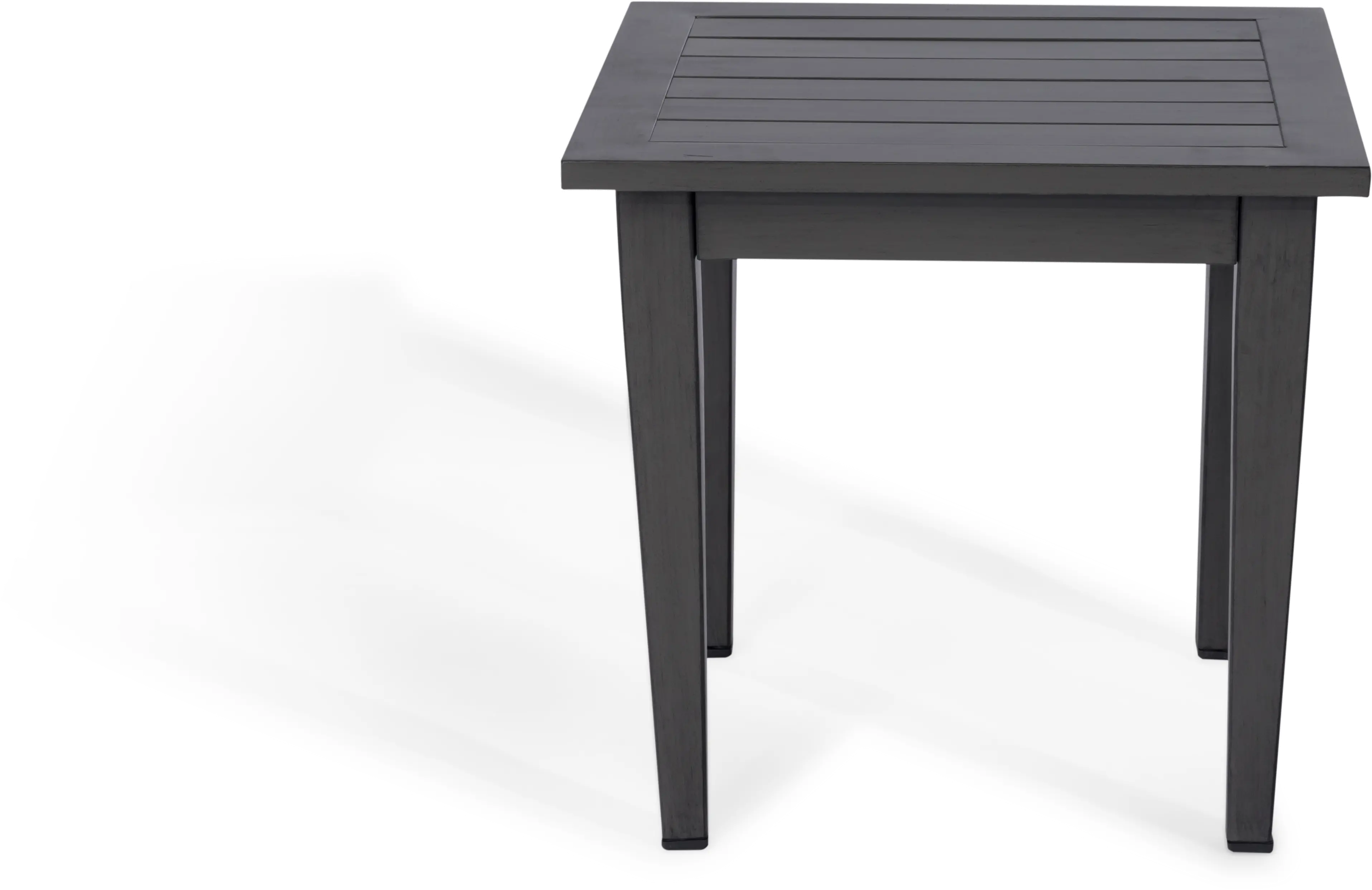 West Lake Contemporary Gray Patio End Table-1