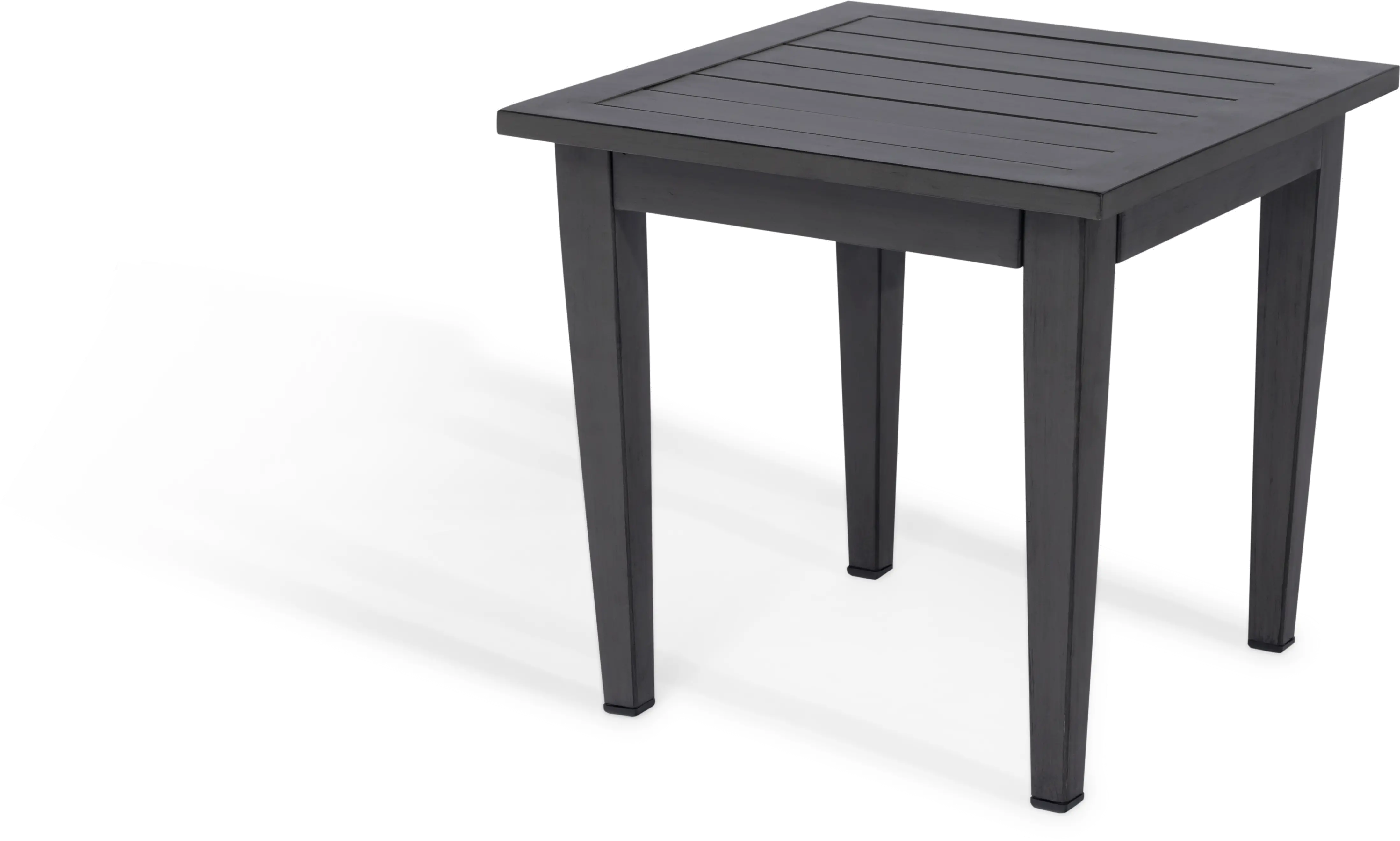 West Lake Contemporary Gray Patio End Table-2